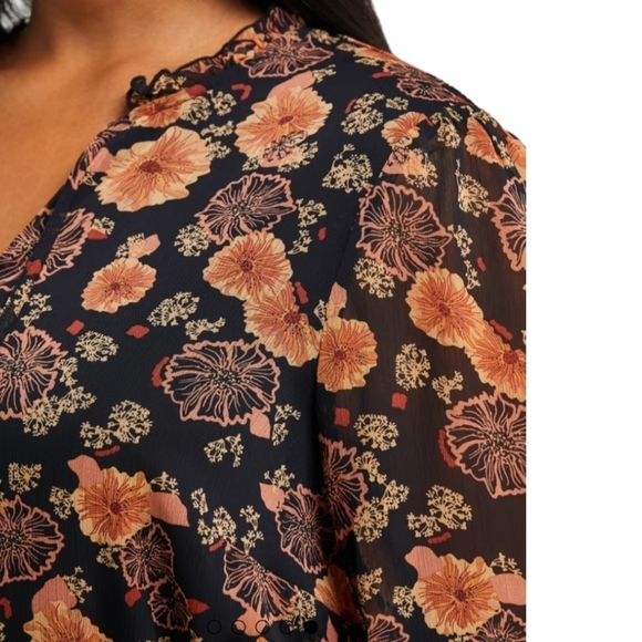 NWT Estelle Golden Blooms Dress Sizes 18W, 22W - Picture 5 of 5